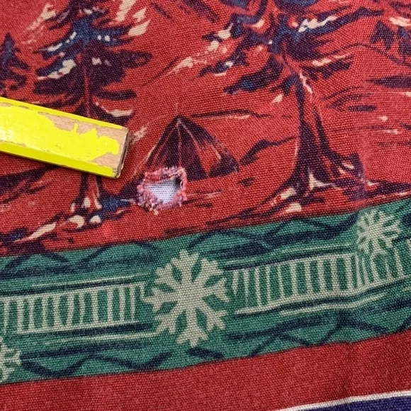 Men’s Pendleton Multicolor Paisley Outdoor Print Button Long Sleeve Shirt Size L - Picture 15 of 15